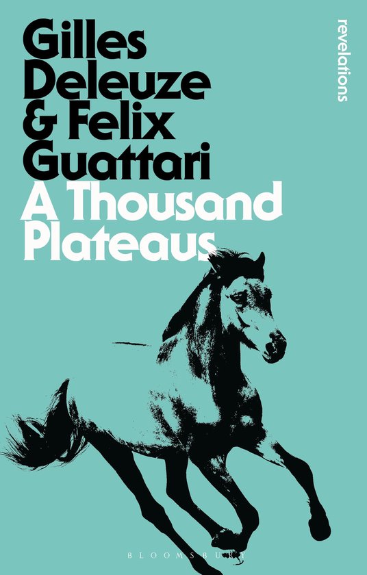 A Thousand Plateaus book cover
